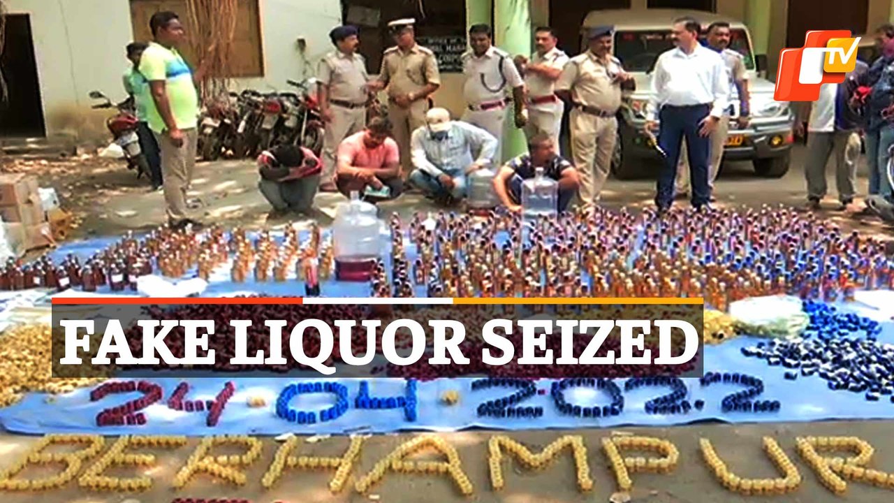 Foreign Liquor Adulteration Racket Busted In Od...