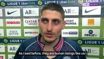 'You need to move on’ - Verratti bemused by PSG fan boos