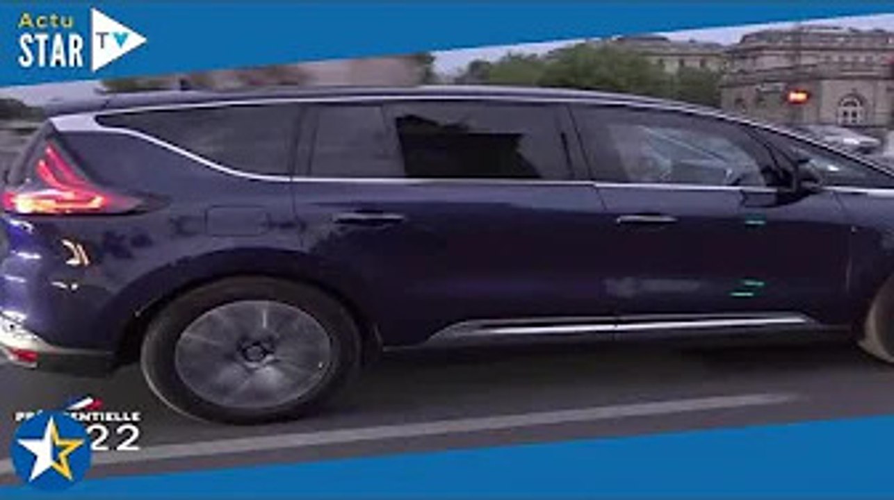 Oups ! Quand les journalistes se trompent et pensent suivre, par erreur, la voiture d'Emmanuel Macro