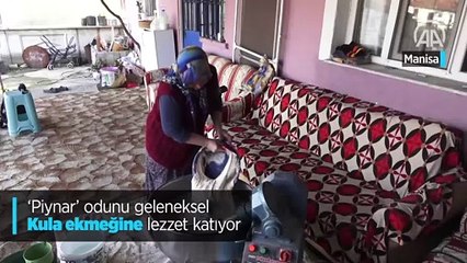 'Piynar' odunu geleneksel Kula ekmeğine lezzet katıyor