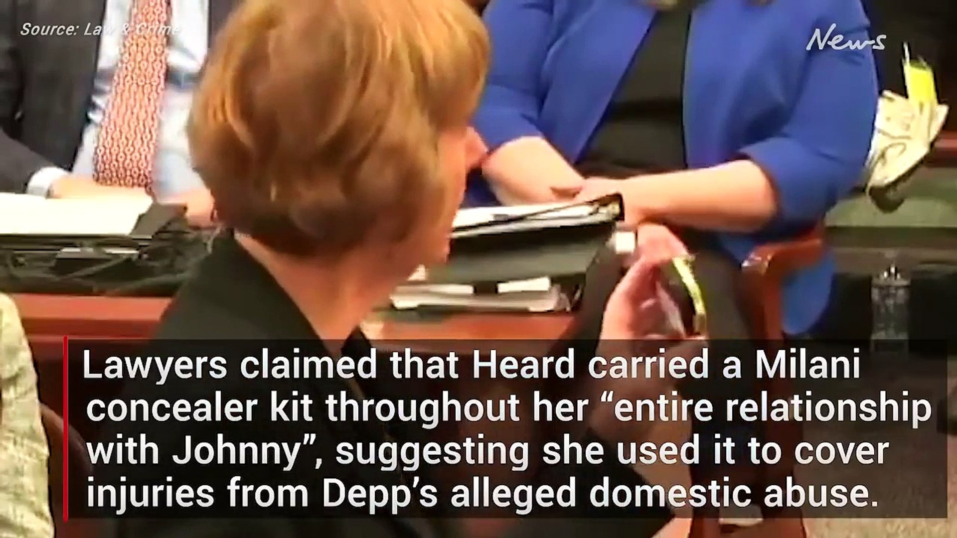 ⁣Cosmetic brand calls out Amber Heard’s bruises claim in Johnny Depp defamation suit