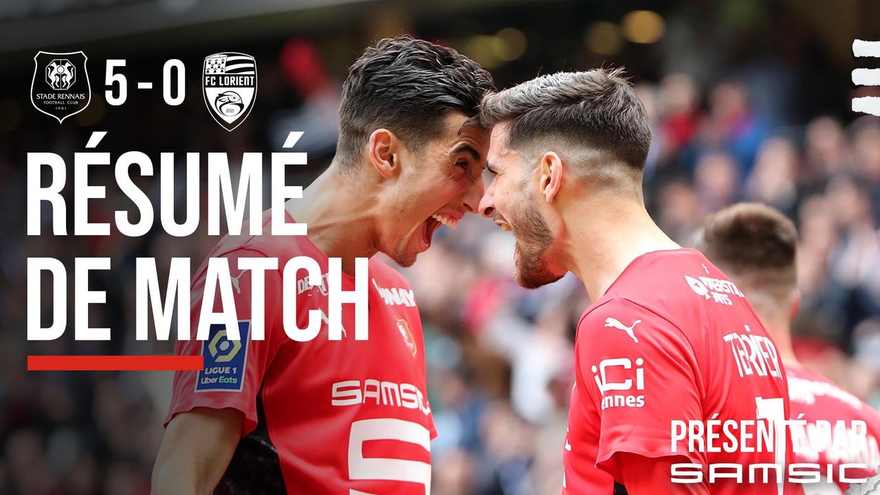 J34 | Stade Rennais F.C. / FC Lorient : le résumé du match (5-0)