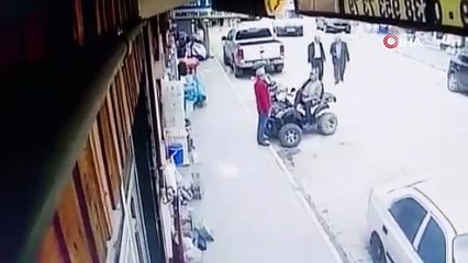 Husumetlisinin üstüne araba sürdü