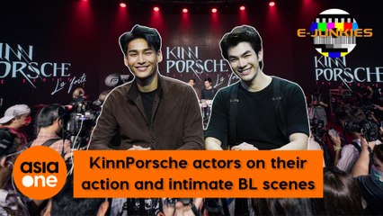 E-Junkies: Thai actors Apo and Mile on their intimate scenes in BL drama KinnPorsche