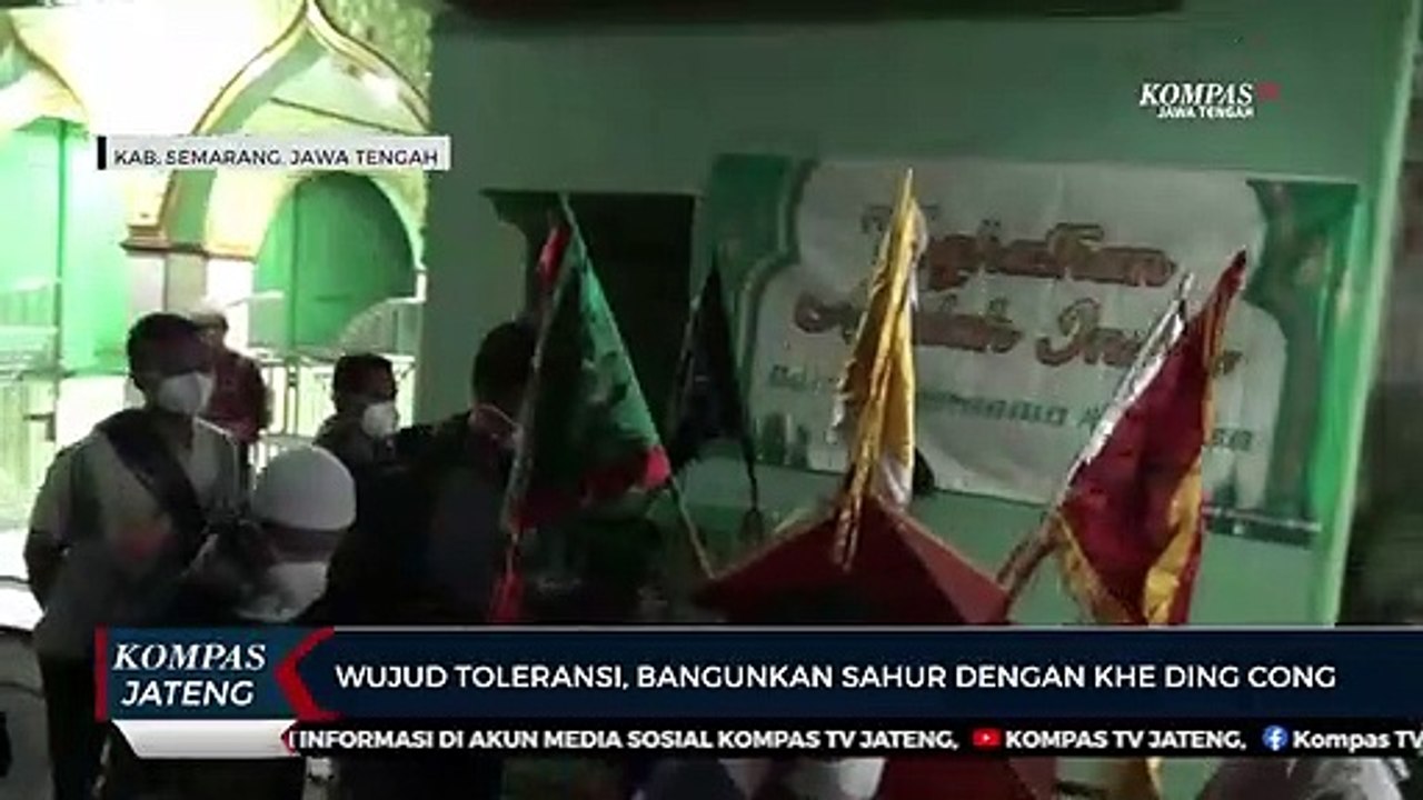 Wujud Toleransi, Bangunkan Sahur dengan Khe Ding Cong