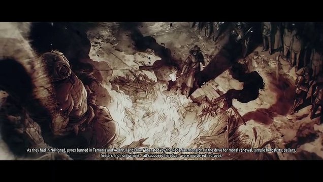 The Witcher 3 - Ending Cutscene (Past Choices) Radovid Wins the War, Emhyr var Emreis Killed & Ciri a Witcher