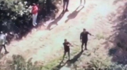 ORMANDA ATIŞ TALİMİ YAPARKEN DRONE İLE YAKALADILAR