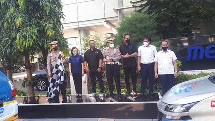 Pelepasan Tim Titik Pantau Mudik Lebaran 2022 Media Group Oleh Kakorlantas Polri