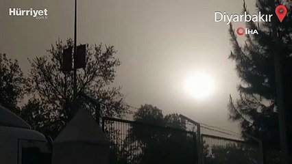 Yoğun toz taşınımı yaşamı olumsuz etkiledi