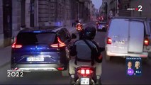 France 2 : Jeff Wittenberg poursuit en moto la mauvaise voiture, Anne-Sophie Lapix hilare