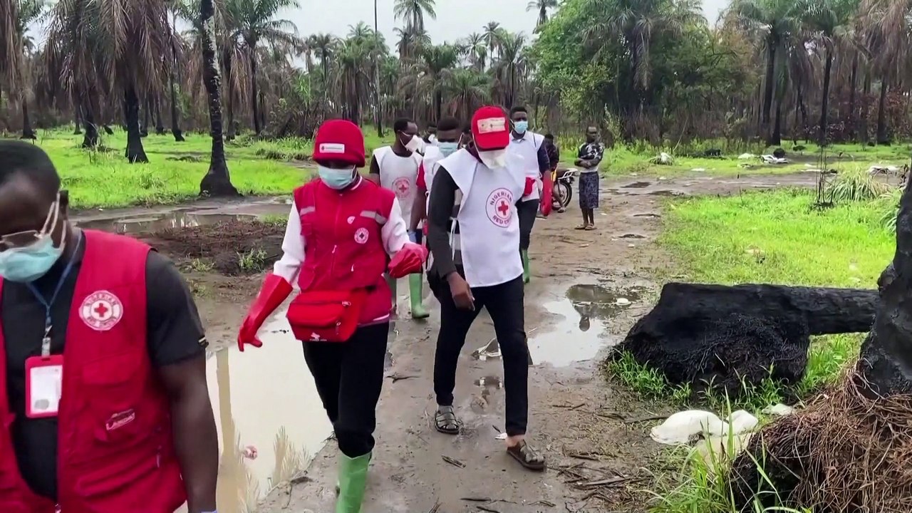 'I am in pain', says relative of blast victim at Nigerian illegal oil refinery