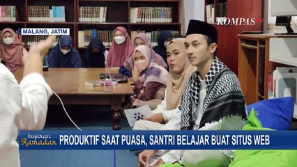 Tak Mau Ketinggalan Zaman di Era Digital, Santri di Kota Malang Dibekali Pelatihan Membuat Website!