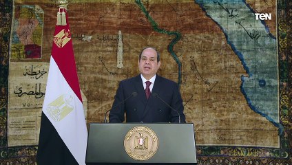 السيسي: نطمح لتأسيس اقتصاد وطني قوي يكون قادرا على التصدي لمختلف الأزمات