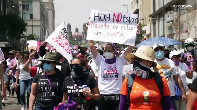 México: ¡Justicia! , grito de guerra de las mexicanas contra los feminicidios