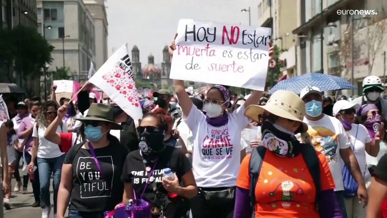 México: "¡Justicia!", grito de guerra de las mexicanas contra los feminicidios