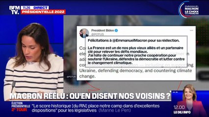 La réélection d'Emmanuel Macron vue de l'étranger
