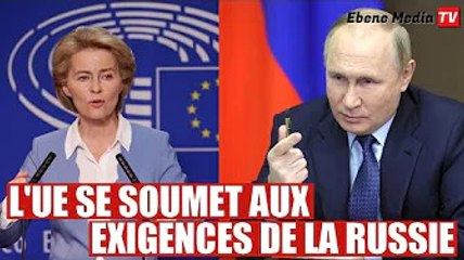 Ukraine : L'UE répond aux exigences de la Russie