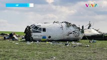 Pesawat Ukraina Jatuh dan Hancur di Wilayah Kekuasaan Rusia