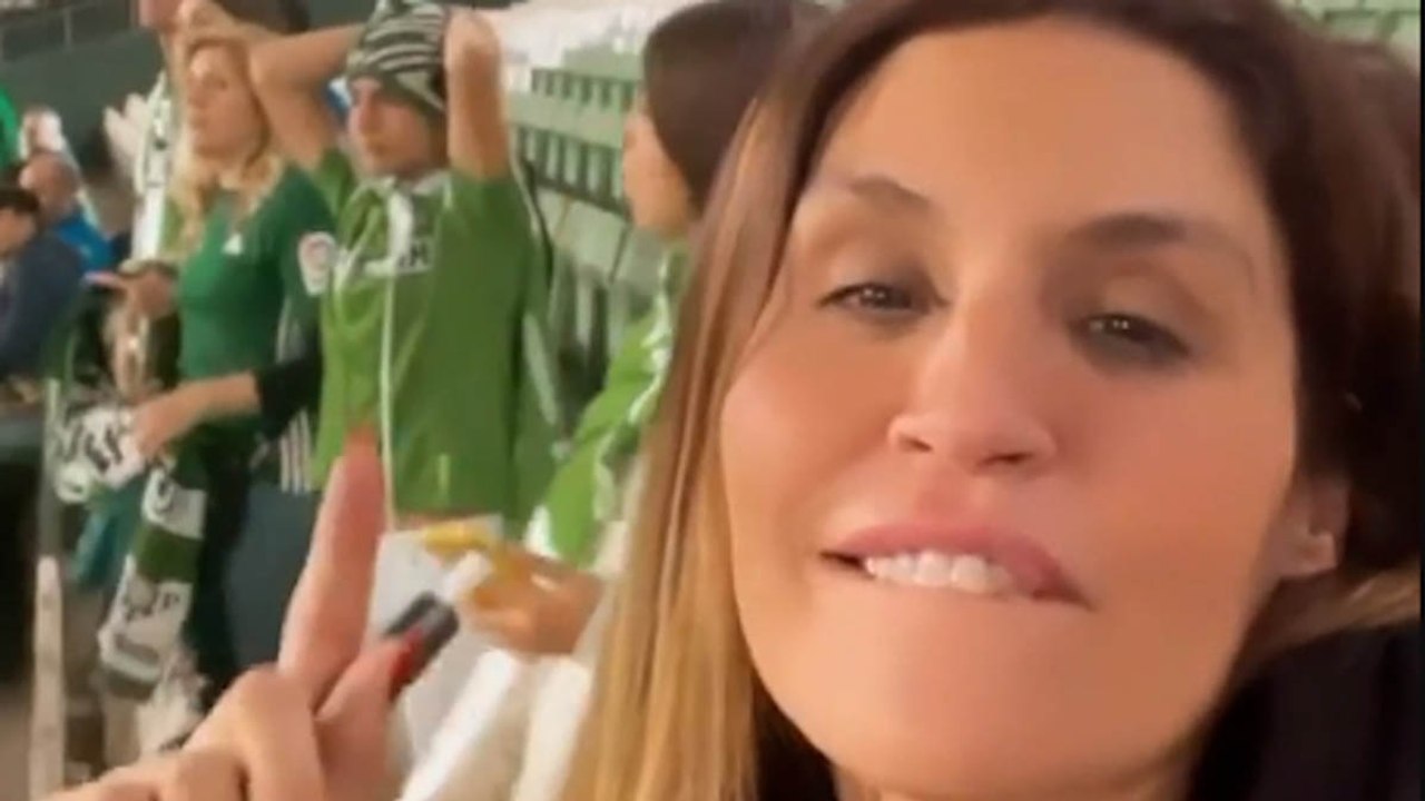 Susana Saborido celebra el triunfo del Betis en su Instagram