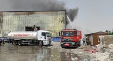 Şanlıurfa’da fabrika yangını: Çok sayıda itfaiye ekibi sevk edildi
