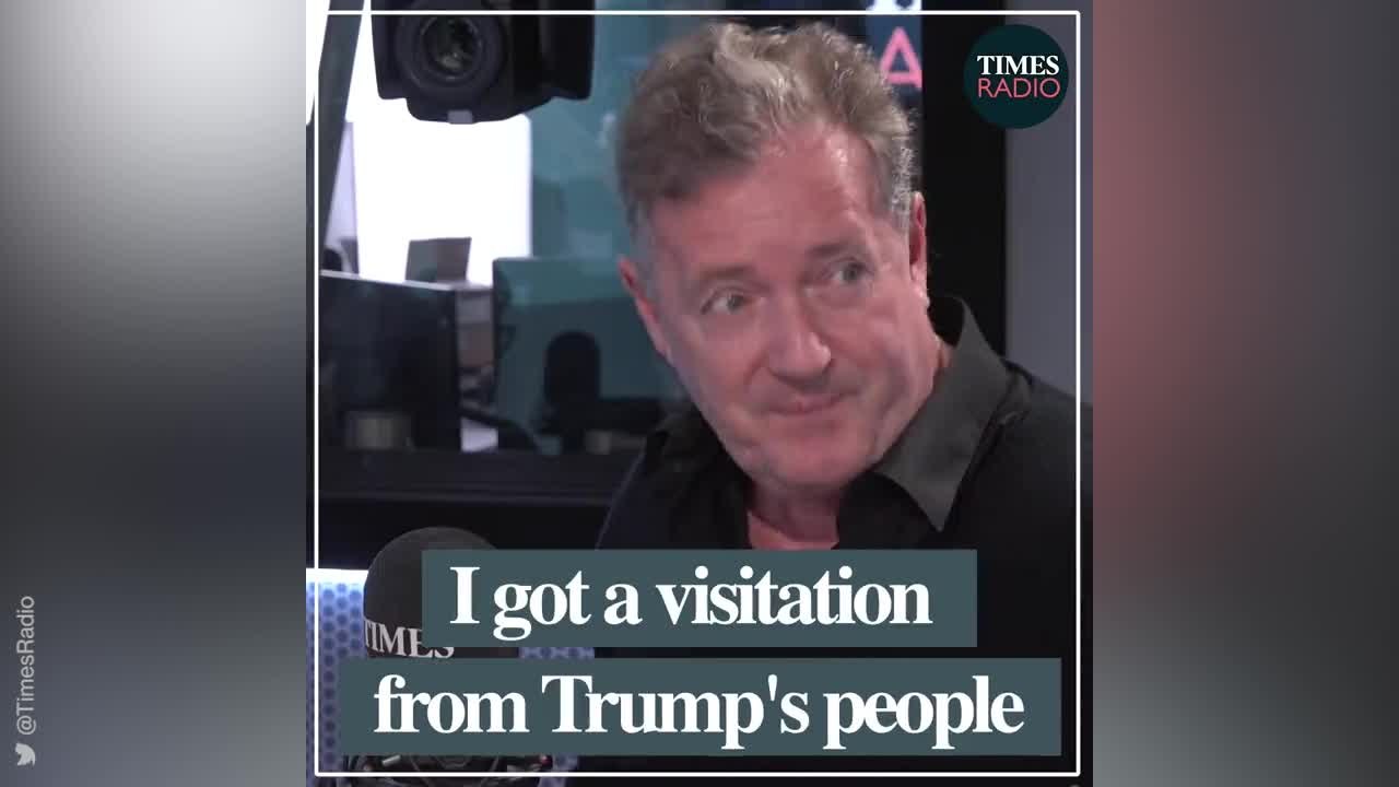 Piers Morgans says Nigel Farage sabotaged his Trump interview
