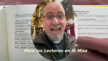 Para los lectores en la misa - Padre Juan Molina