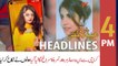 ARY News Headlines | 4 PM | 25th April 2022