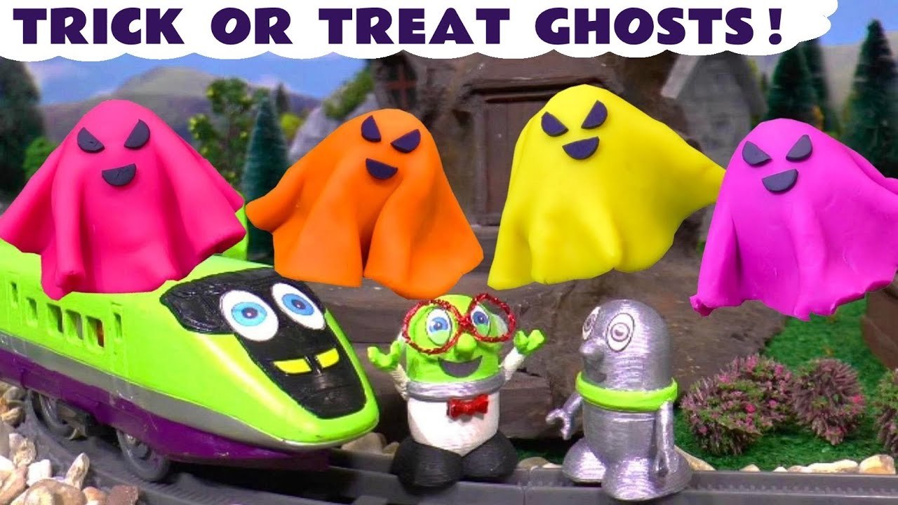 Trick or Treat Ghosts for Kids Halloween Toy Story with the Funny ...