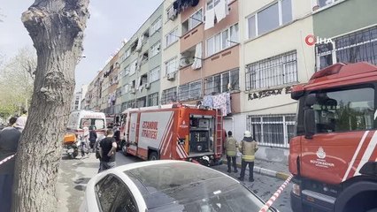 Beyoğlu'nda korkutan yangın