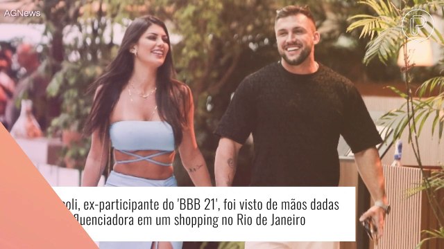 Ex-BBB Arthur Picoli curte passeio com influenciadora em clima de romance. Veja quem!