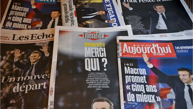 FEMME ACTUELLE - Présidentielle 2022 : Vladimir Poutine félicite Emmanuel Macron, et lui souhaite une bonne santé