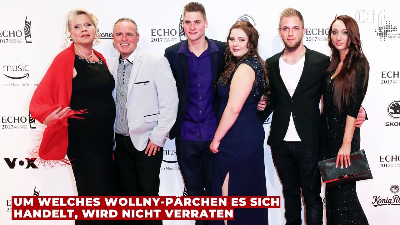 Bei den Wollnys haben die Hochzeitsglocken geläutet!