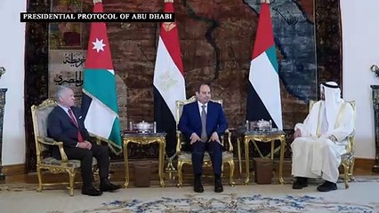 السيسي وعبد الله وبن زايد يناقشون الأوضاع في القدس