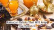 Ramadan Drinks That Will Keep You Hydrated