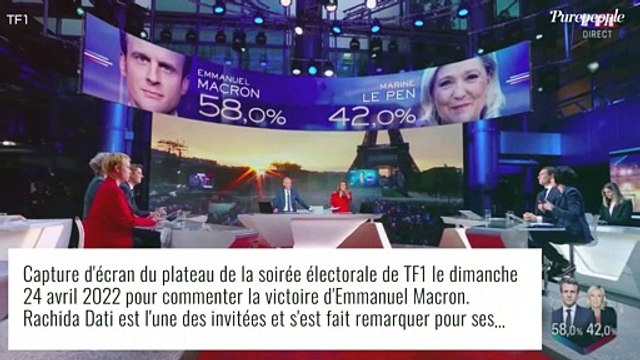 Rachida Dati : Ce détail surprenant de son look pour le second tour des présidentielles !