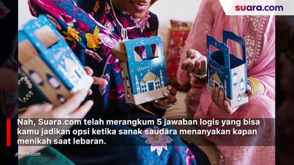 Ini Cara Bijak Jawab Pertanyaan 'Kapan Nikah?' saat Lebaran