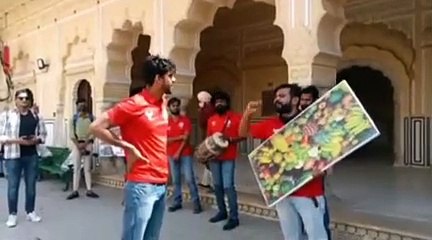 विश्वविख्यात हवामहल को साफ रखने के लिए यूं दिया संदेश... देखिए Video