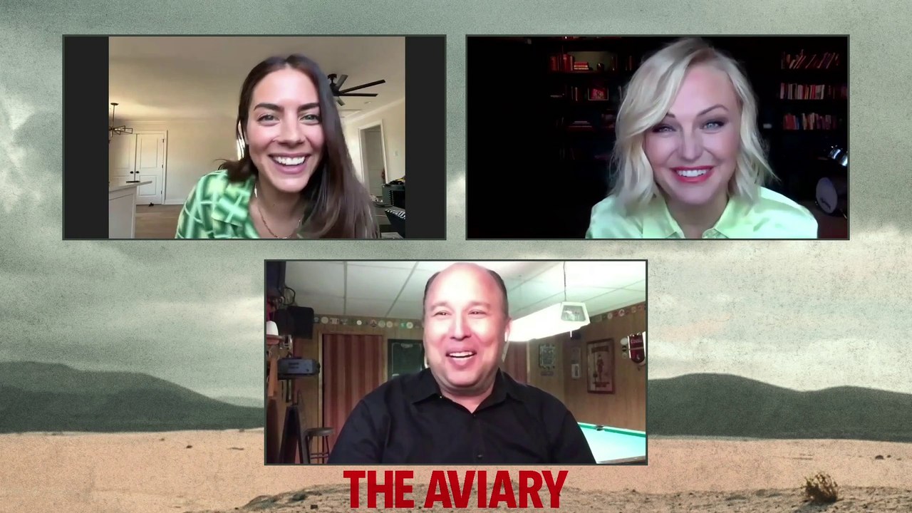 IR Interview: Lorenza Izzo & Malin Akerman For “The Aviary” [Saban]