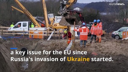 Watch: Construction of Norway-Poland gas pipeline resumes