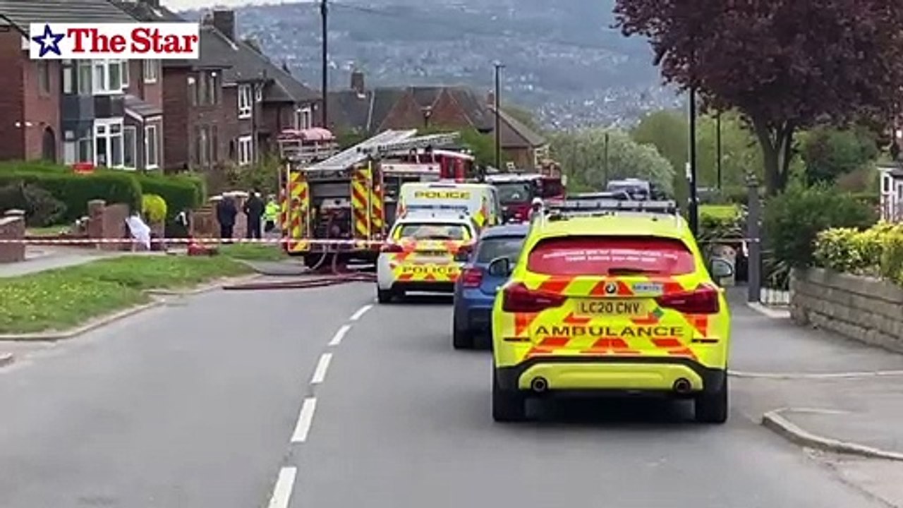 Breaking police incident on Fox Hill Road. Sheffield