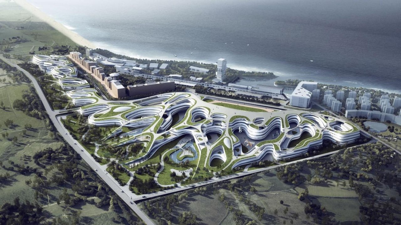 CAA architects announces the design scheme of CAFA Qingdao Campus - China