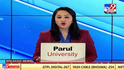 Women of varachha zone protest over poor roads outside municipality office, Surat _ TV9News