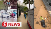 Flash floods under control in KL, water receded in two hours