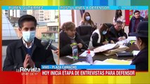 La fase de entrevistas a los 16 postulantes a Defensor del Pueblo será en dos grupos