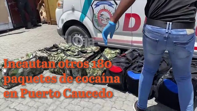 DNCD se incauta 180 paquetes de cocaína en el puerto Punta Caucedo