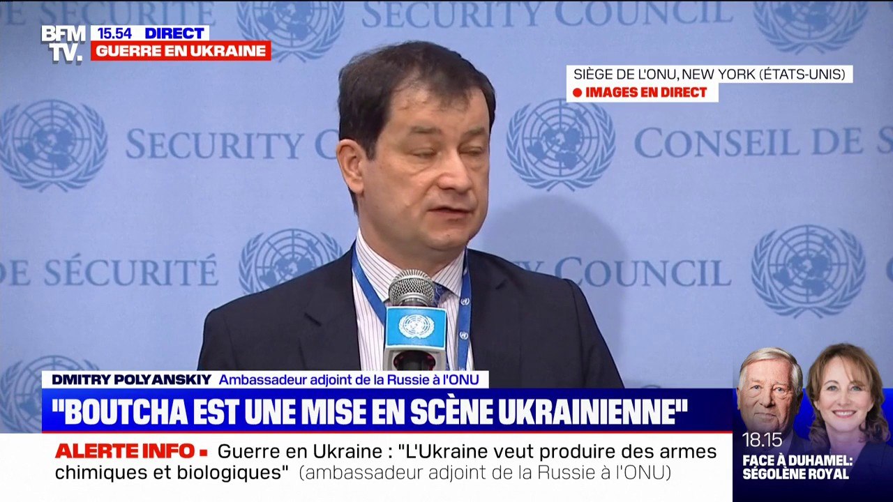 Pour l'ambassadeur adjoint de la Russie à l'ONU, des couloirs humanitaires sont ouverts à Marioupol