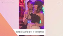 Aliança de Neymar chama atenção em foto do jogador com Bruna Biancardi. Confira!