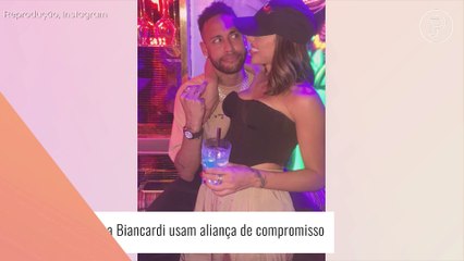 Download Video: Aliança de Neymar chama atenção em foto do jogador com Bruna Biancardi. Confira!