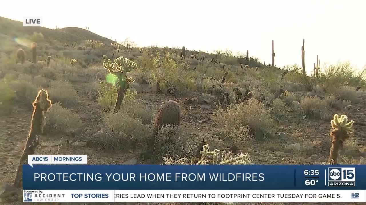 Protecting your homes from wildfires