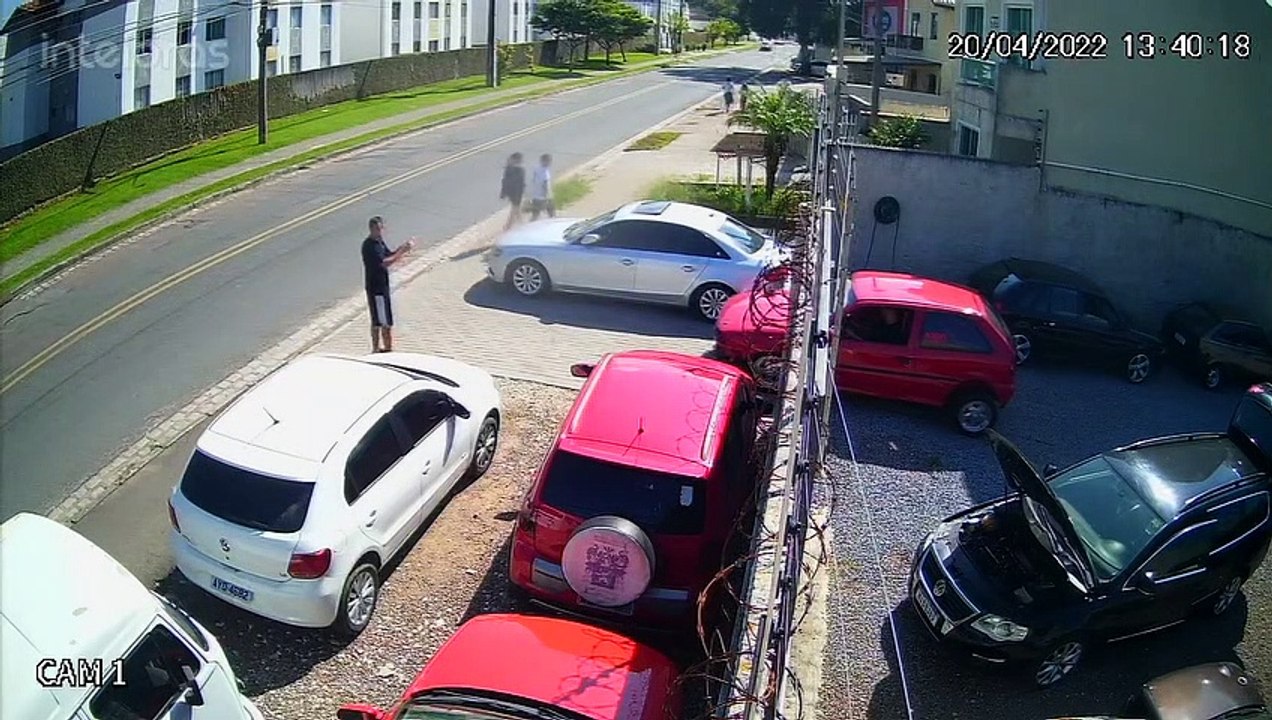 Car Gets Crushed During Photo Shoot